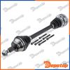 Demi-Arbre de Transmission MTM gauche pour VW | NPW-VW-214, 1J0407271AP